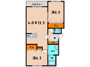 グランツの物件間取画像